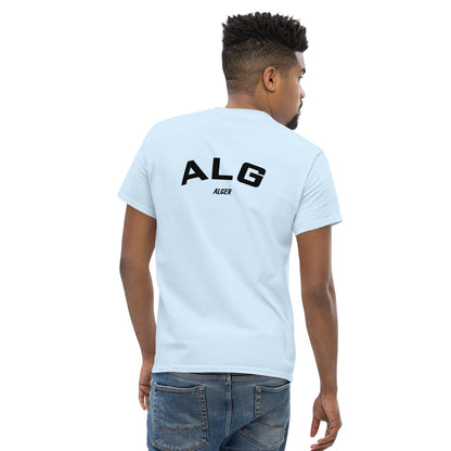 T-shirt Alger ALG bleu clair, vue de dos autre angle - TRIPKIM